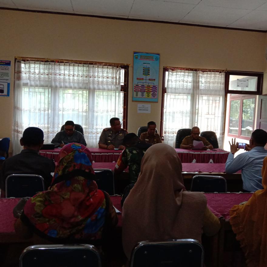 Rapat Teknis Penyelenggaraan HUT RI ke-74 Tahun 2019 Tingkat Kecamatan Sintuk Toboh Gadang